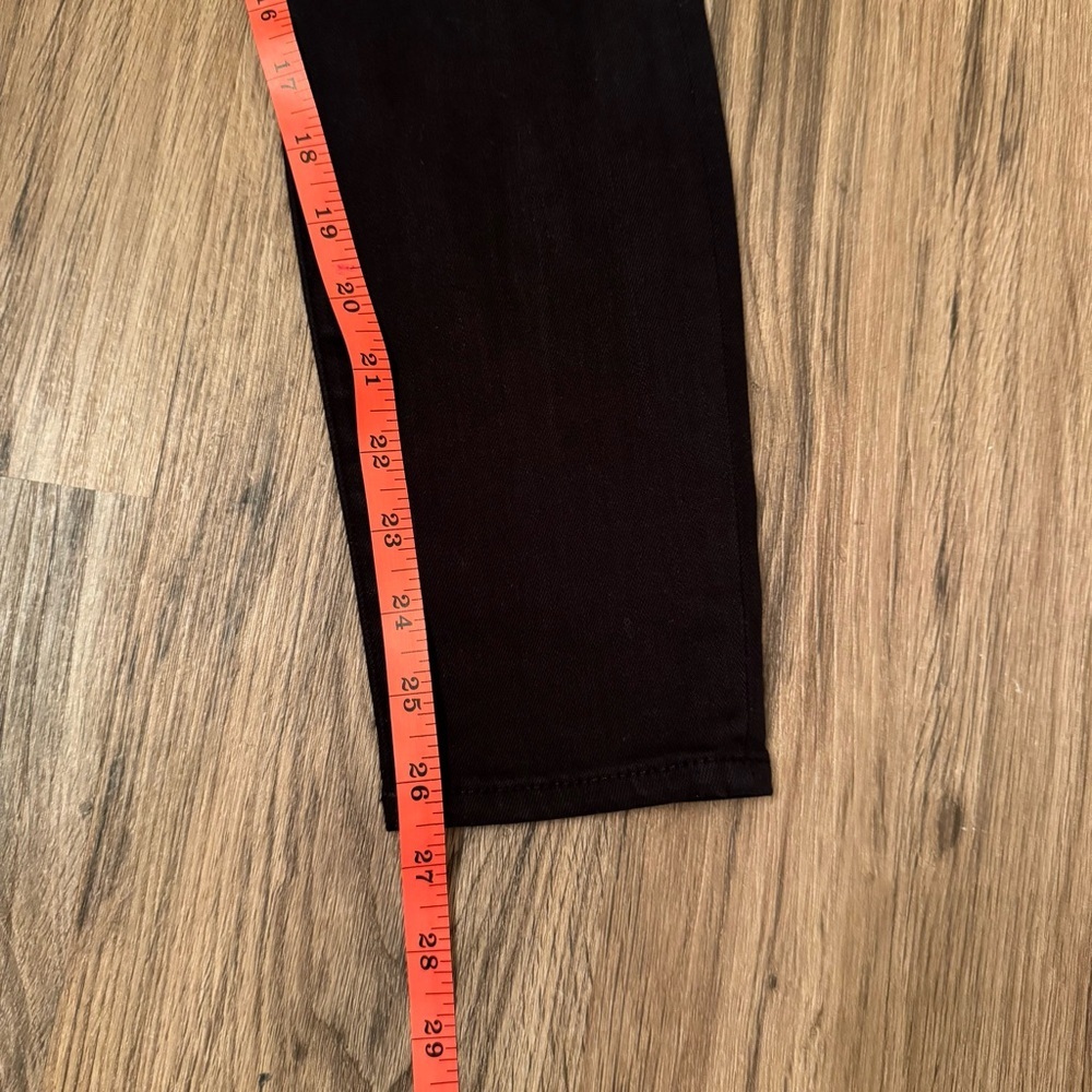 Alice + Olivia High Rise Skinny Queen Of The Night Jeans Size 26 - Picture 9 of 9